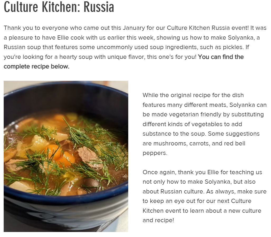 Culture Kitchen Russia feature