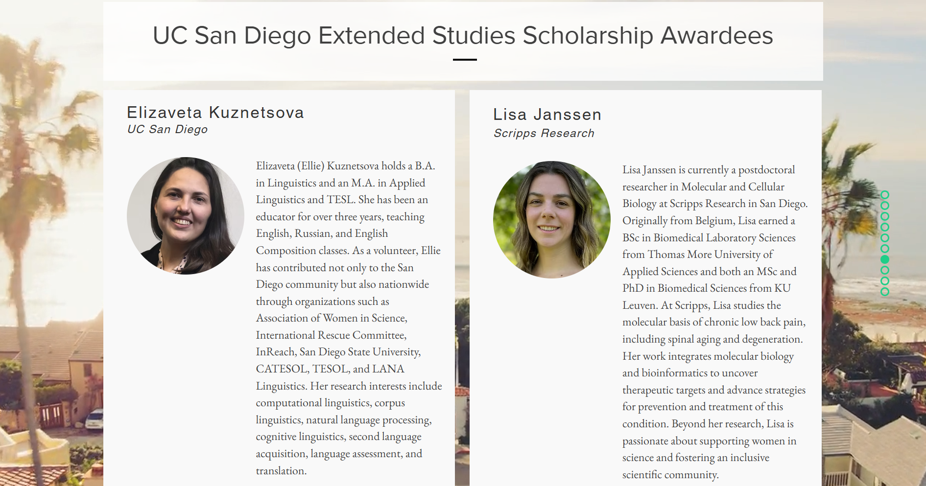 WIST 2025 scholarship awardees